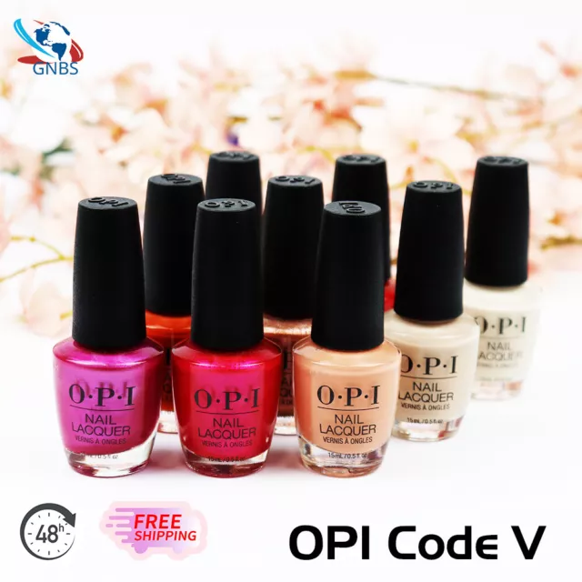 OPI Nail Polish Nail Lacquer 15ml - Made in USA - Code V