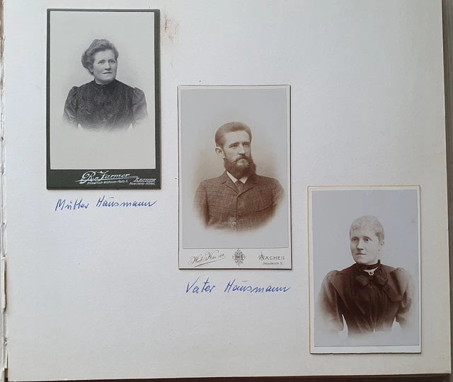 FOTOALBUM FAMILIE AUS Kattowitz Schlesien Polen 1916 Wehrmacht Soldat