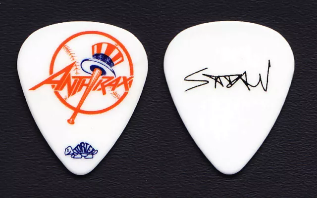 Anthrax Scott Ian Signature Yankee Stadium Guitar Pick - 2011 Big 4 Metallica