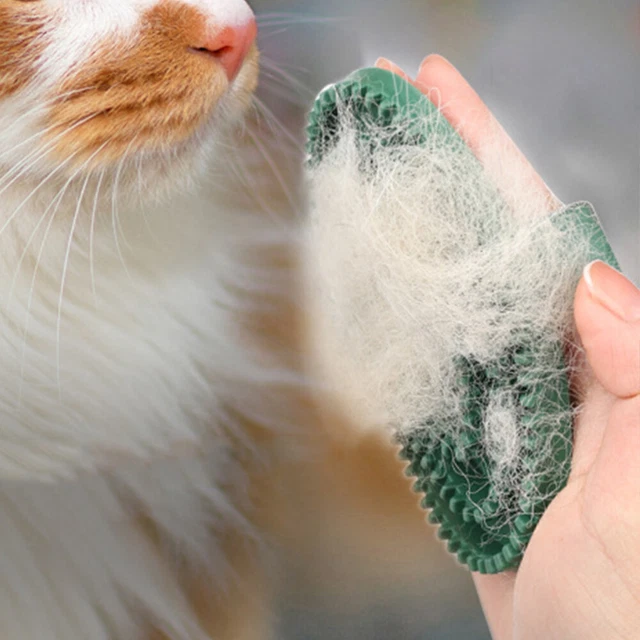 Spazzola da bagno per cani spazzola da bagno per animali domestici pulizia pettine da massaggio lenitivo spazzola per animali domestici cane