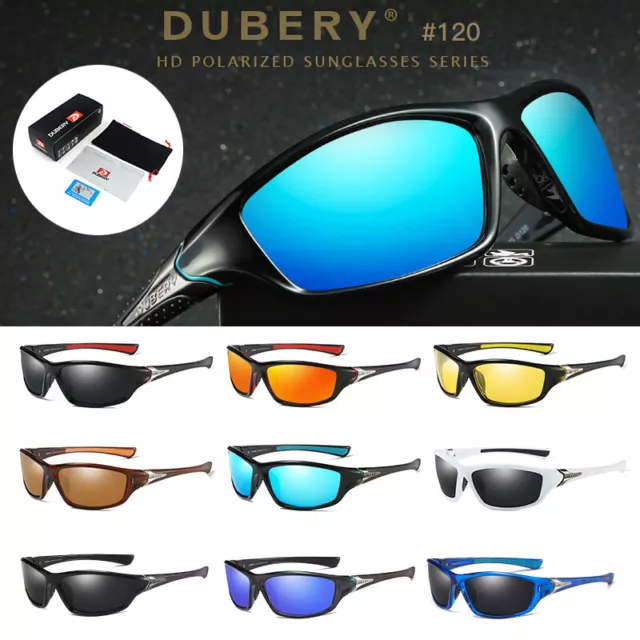 DUBERY Sunglasses Polarized Glasses Outdoor Sports Fishing Driving Eyewear UV400