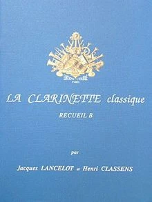 Partition Clarinette Classique Volume B - Pour Clarinette Et Piano - Œuvres Classiques