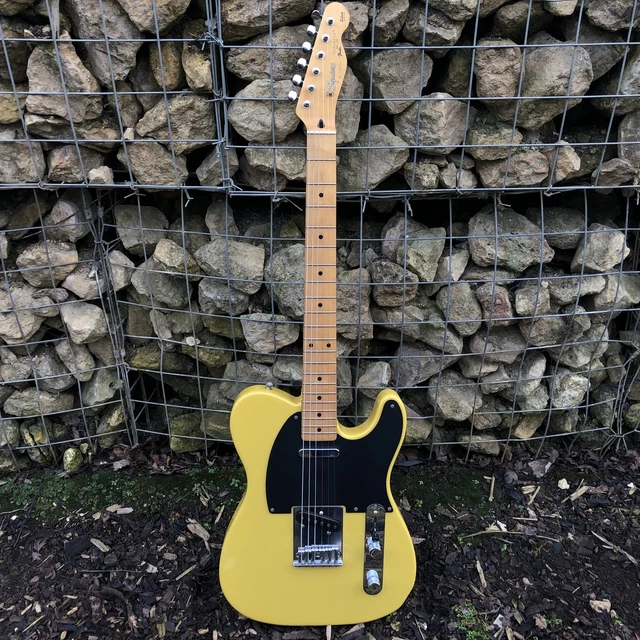 Squier Silver Series Telecaster Fabriquée au Japon années 1990 - Blonde / Jaune 3