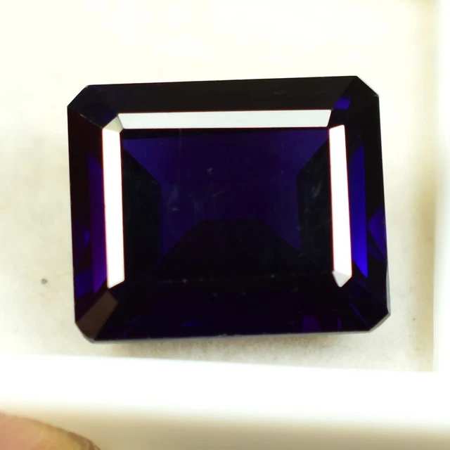 19,75 ct AAA+ Naturel Ceylan Violet Bleu Saphir Pierre précieuse en vrac...