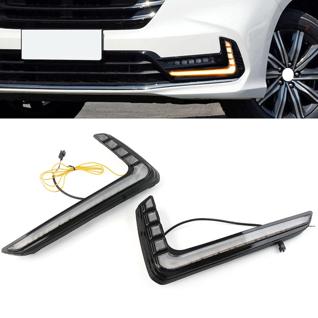 Lampada nebbia DRL con luce blu ghiaccio bianco per Honda Odyssey 2022