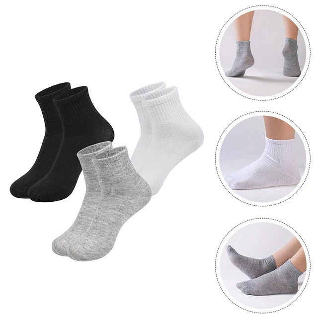 3 Pairs Color Crew Socks Men's Calf Socks Colorful Socks Women Men's Socks