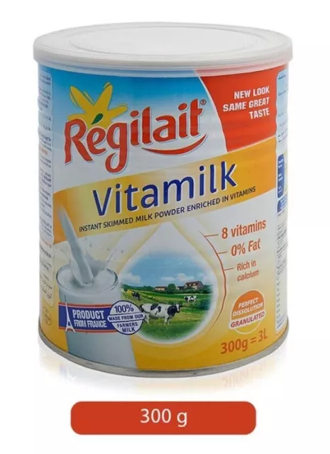 Regilait Vitamilk Lait écrémé en poudre instantané (300 grammes) حليب...