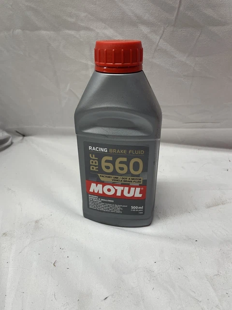 Motul RBF 660 Factory Line Fully Synthetic DOT 4 Racing Brake Fluid 500mL
