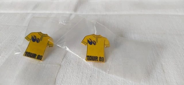 Pin's Tour De France 1989 – Maillot Jaune – Cyclisme – Vintage – Très Rare