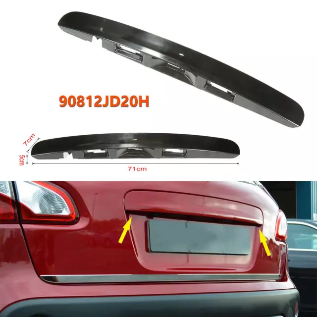 Rear Tailgate Boot Handle With Camera Hole For Nissan Qashqai J10 JJ10 2007-2013 2