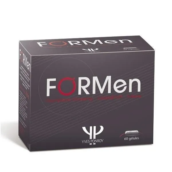 Yves Ponroy FORMen nutritional supplement for men, for a full life of a man, 60