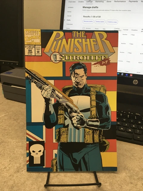 Marvel Comics The Punisher Eurohit 1 #64 Vol. II June 1992