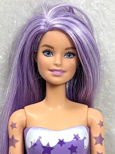 MATTEL BARBIE COLOR REVEAL SIRENE MERMAID VIOLET EUR 9,99 - PicClick FR