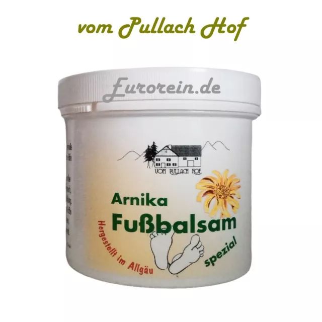 Arnika Fußbalsam spezial 250ml vom Pullach Hof Fuß Pflege Hornhaut Balsam Creme