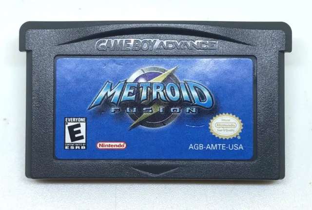 Metroid Fusion (Nintendo Game Boy Advance, 2002) Authentic - Tested Working