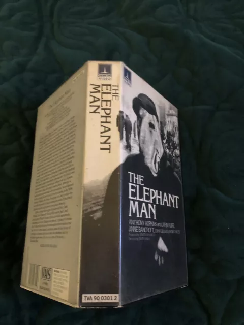 The Elephant Man - Pre Cert Vhs Original Thorn Emi Rental - David Lynch - Rare