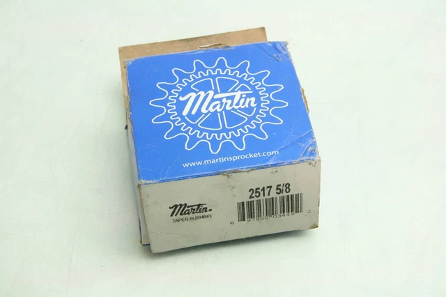 Nuovo Martin 2517-5/8 Finitura Foro W/Scanalatura Conica Locking Boccola 4.4cm