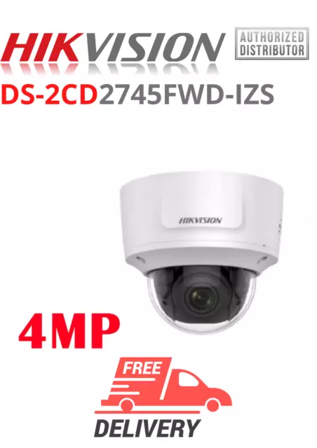 Hikvision DS-2CD2746G2-IZS F2.8-12 Domo varifocal motorizado AcuSense de 4...