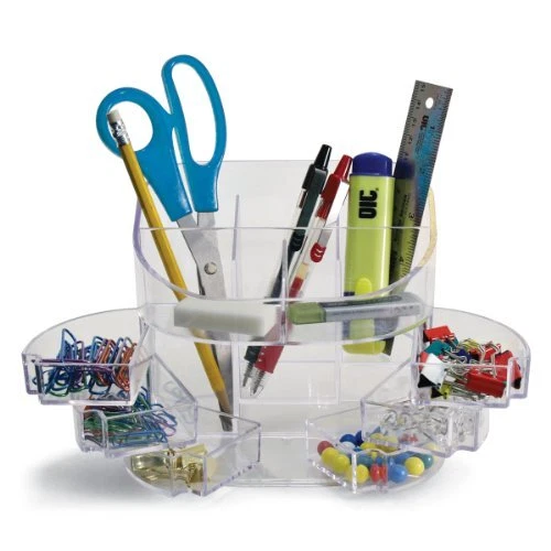 2200 Series Executive Double Supply Organizer, Clear (22824)