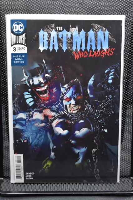 Batman Who Laughs #3 Jock 1st Print Cover A DC Comics 2019 Scott Snyder 9.6