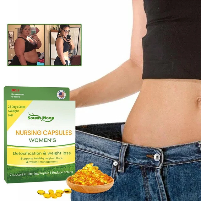 Cápsulas adelgazantes instantáneas antipicazón para mujer