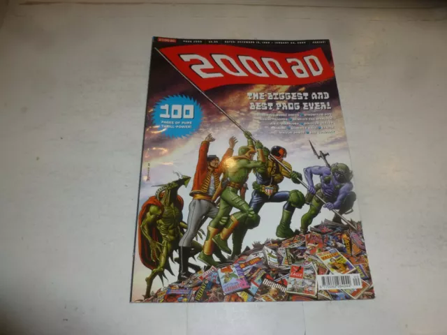 2000 AD Comic - PROG 2000 - Date 15/12/1999 - UK Comic - 100 Page Xmas Special