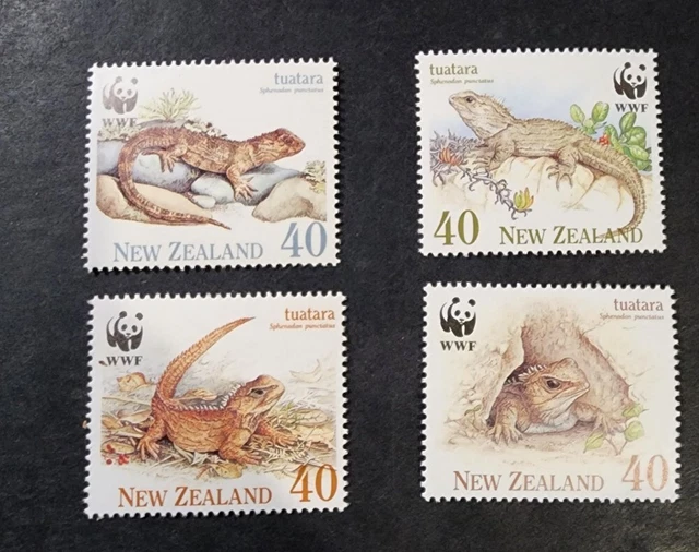 N. Zealand  1991 The Tuatara  set MUH  E14
