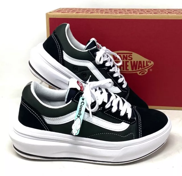 VANS Old Skool Overt CC Sneakers Suede Canvas Black Men's Skate Low VN0A7Q5EBA2 2