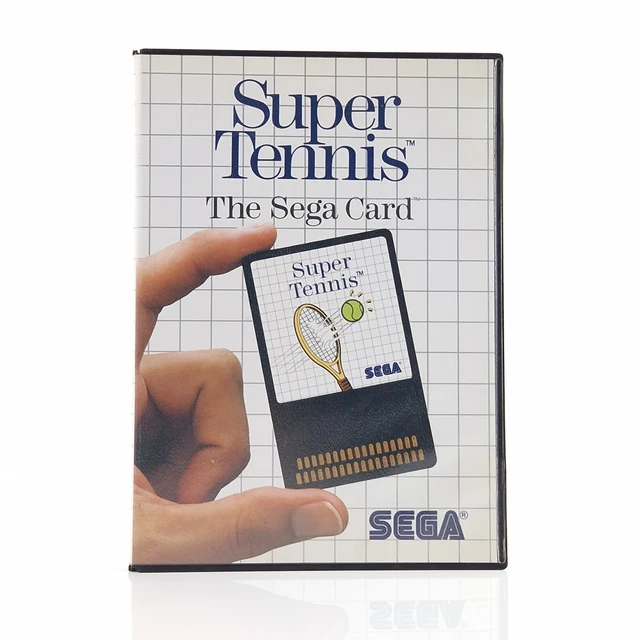SUPER TENNIS SEGA MASTER SYSTEM  MS  PAL-EURO  COMPLETE Good Condition 4974365632274