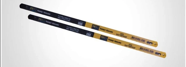 Hacksaw Blade Blades Power PE+ Bi-Metal TPI 18 Starrett Hss Pack High Speed