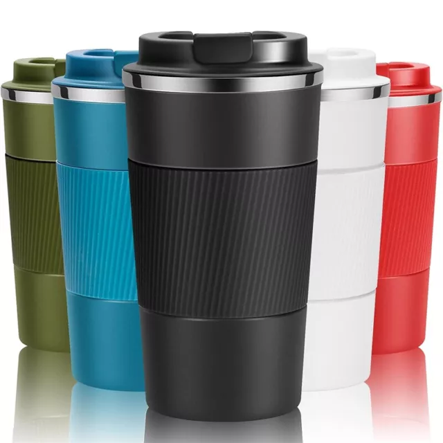 Edelstahl Flask Cup Vakuum Thermische Lecksichere Isolierte Reise Kaffee Tasse