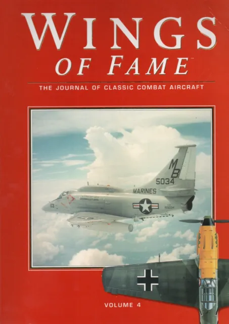 Wings Of Fame The Journal Of Classic Kampfflugzeug Band 4 S/C Pub 1996 Sehr Guter Zustand +