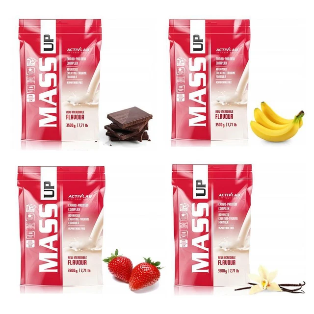 (6,27 EUR/kg) Activlab Mass Up 2x 3,5 kg Eiweiß Eiweiss Pulver