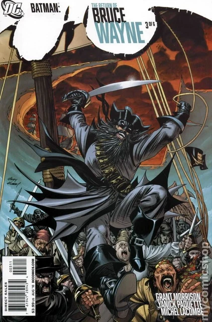 BATMAN RETURN OF Bruce Wayne #3A Kubert NM 2010 Stock Image $3.20 ...