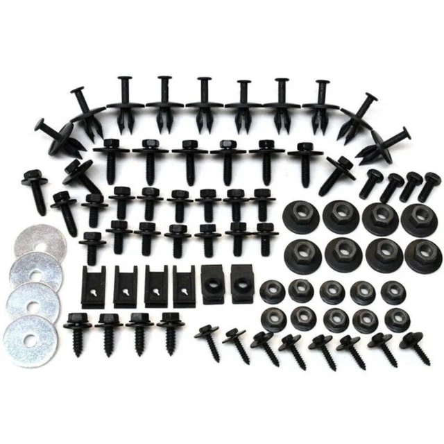For 85-92 Camaro IROC-Z Z28 RS Front Bumper Cover Bolt & Hardware Kit 78-pcs