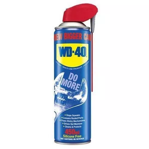 WD-40 Multi-Purpose Lubricant Spray Smart Straw Clean & Protect Rust - 500ml 2