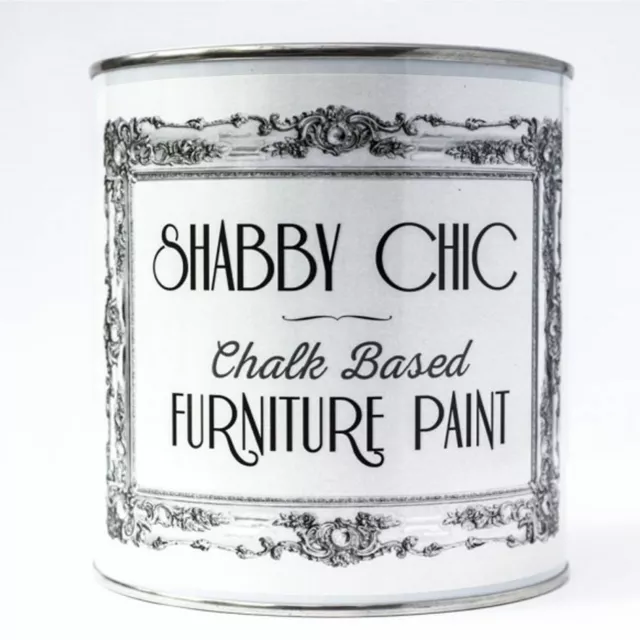 Shabby Chic *Chalk Based* Furniture Paint Finish Water-Based Paint 100Ml