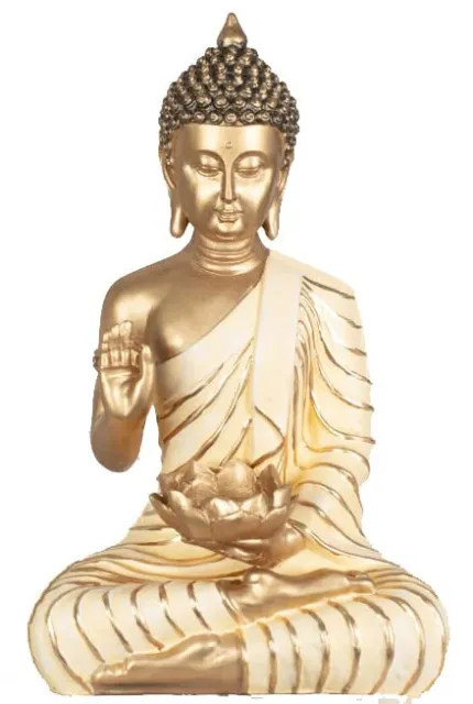 Tradicional Buda Idol Obra Maestra Surtido de Colores para Hogar Decoración