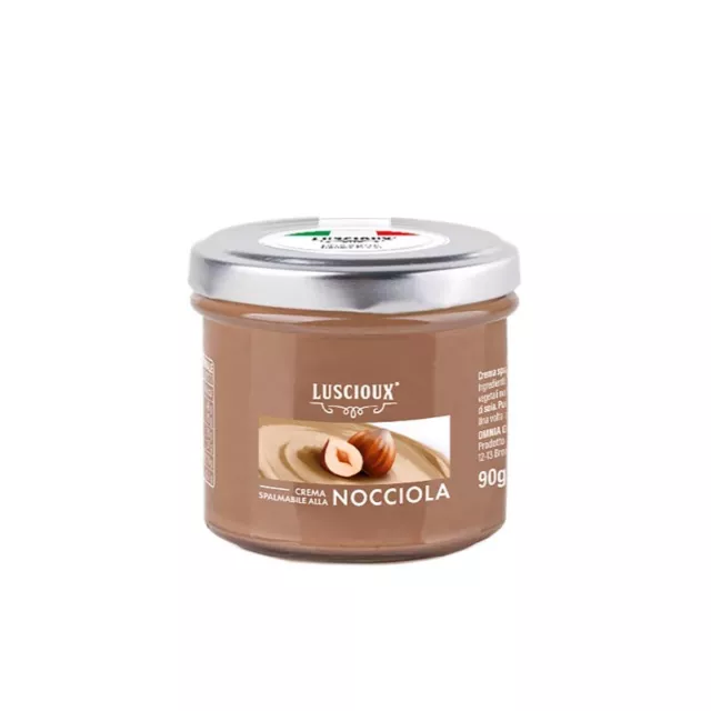 Crema  spalmabile alla Nocciola di Sicilia con il 45% di Nocciole