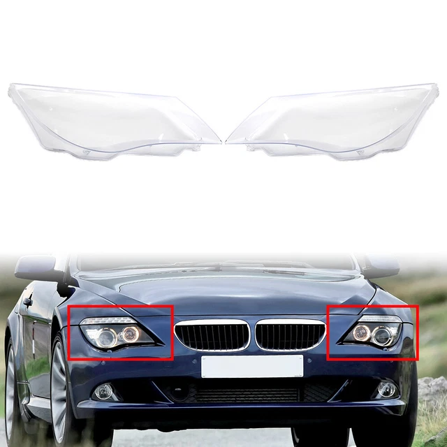 Cache Phare Avant Gauche En Verre Pour BMW X6 E71 (2007-2014) - Vroomer, Neuf
