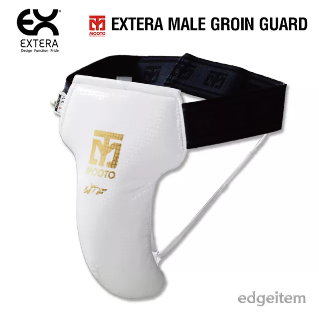 MOOTO EXTERA Male Groin Guard WT / WTF Approved Protector Takwondo TKD