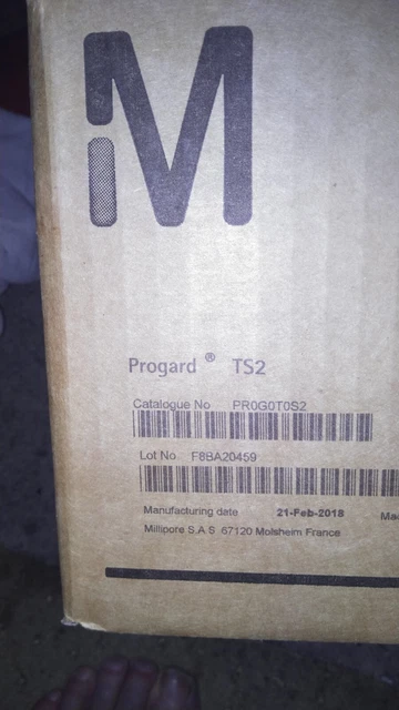 Millipore Progard Ts2 Pretreatment Pack ! (290647)