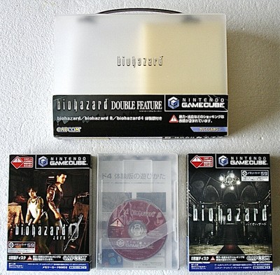 BIOHAZARD/RESIDENT EVIL doppia funzione Gamecube JAPAN NTSC 