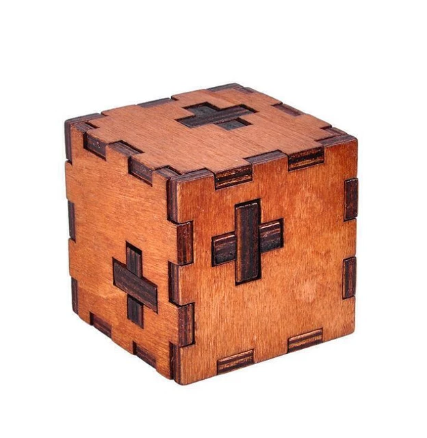 Bits And Pieces - Boîte à Casse-tête – Boîte à Puzzle En Bois Avec Chambre Secrete Dimensions 83 X 64 X 152 Cm
