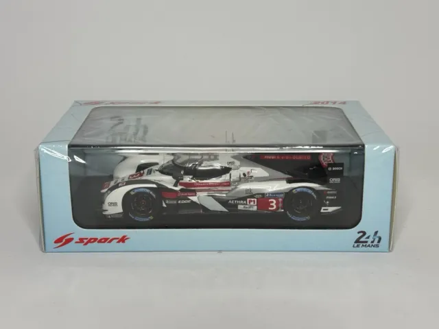 Neu OVP Audi R18 e-tron Quattro #3 24h Le Mans 2014 Spark 1:43