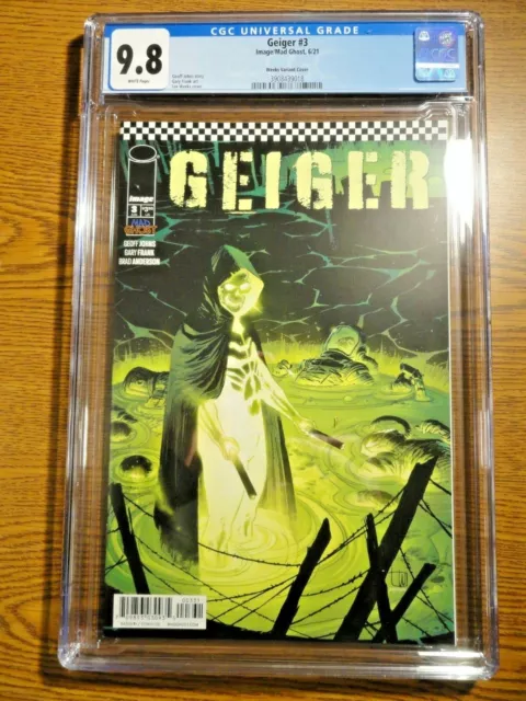 Geiger #3 Lee Semaines Variante Housse Cgc 9.8 NM/M Johns 1st Imprimé Image Fou