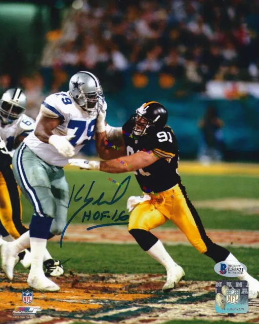 KEVIN GREENE Pittsburg Steeler Signed Autographed 8x10 photo Reprint