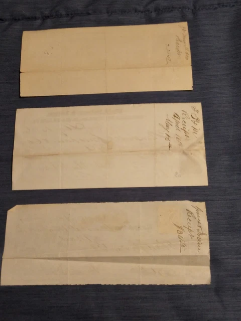 3 Antique Receipts From Chicago Wholesalers (John V. Farwell & Co; Graves &... 2