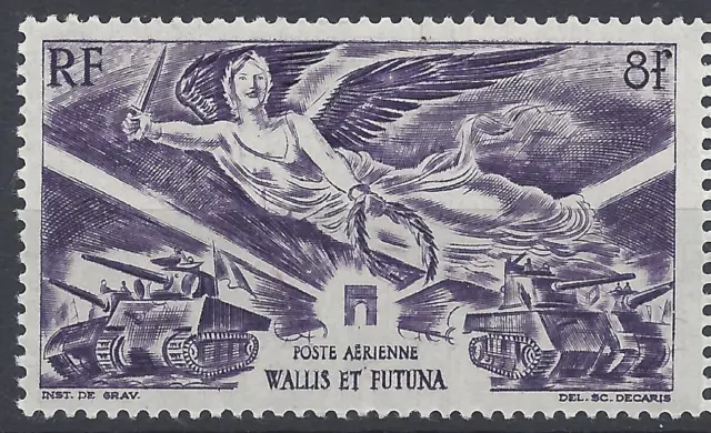 Wallis Et Futuna Poste Aérienne Pa N°4 Neuf ** Luxe Mnh