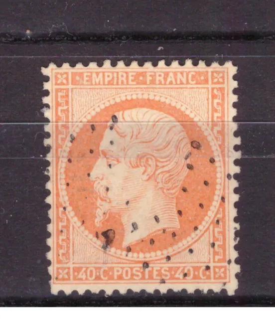 Francobolli Francia France 1862 Napoleone  40 c. UNI23 °